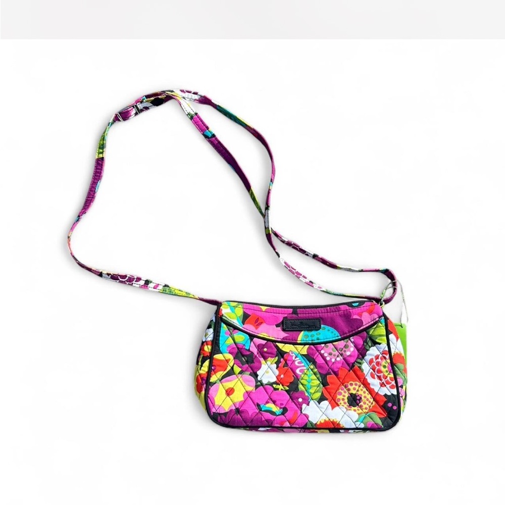 Vera Bradley multicolored crossbody bag with adjustable strap